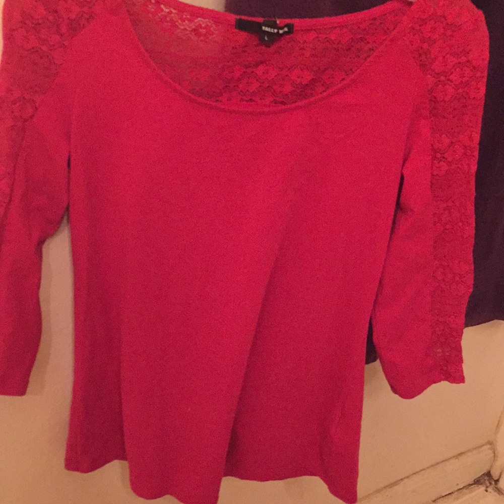 Red shirt